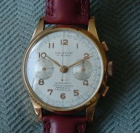 Vintage Orator chronograph - 18K Pink Gold